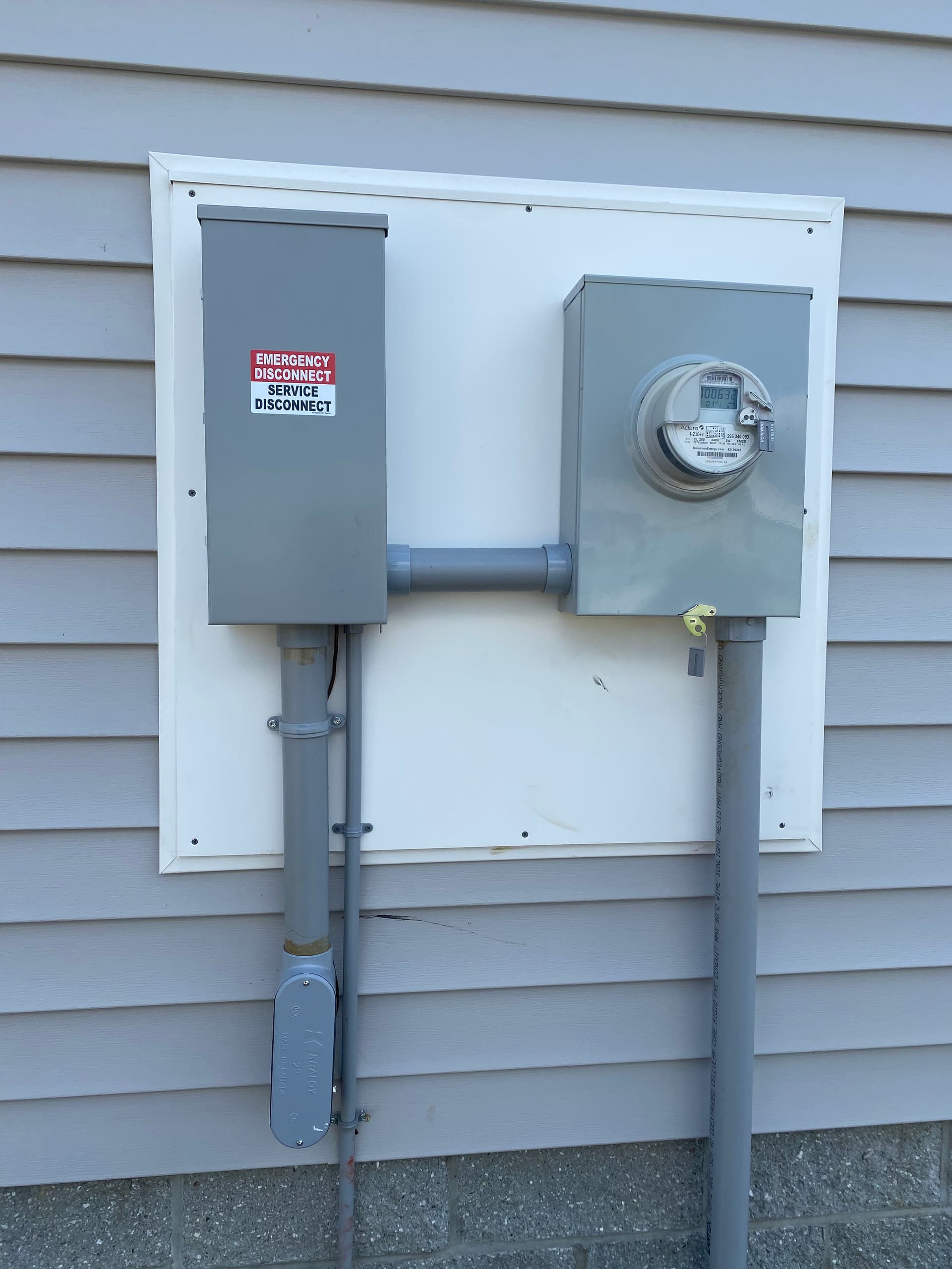 New Electrical Service Installation in Smithfield image