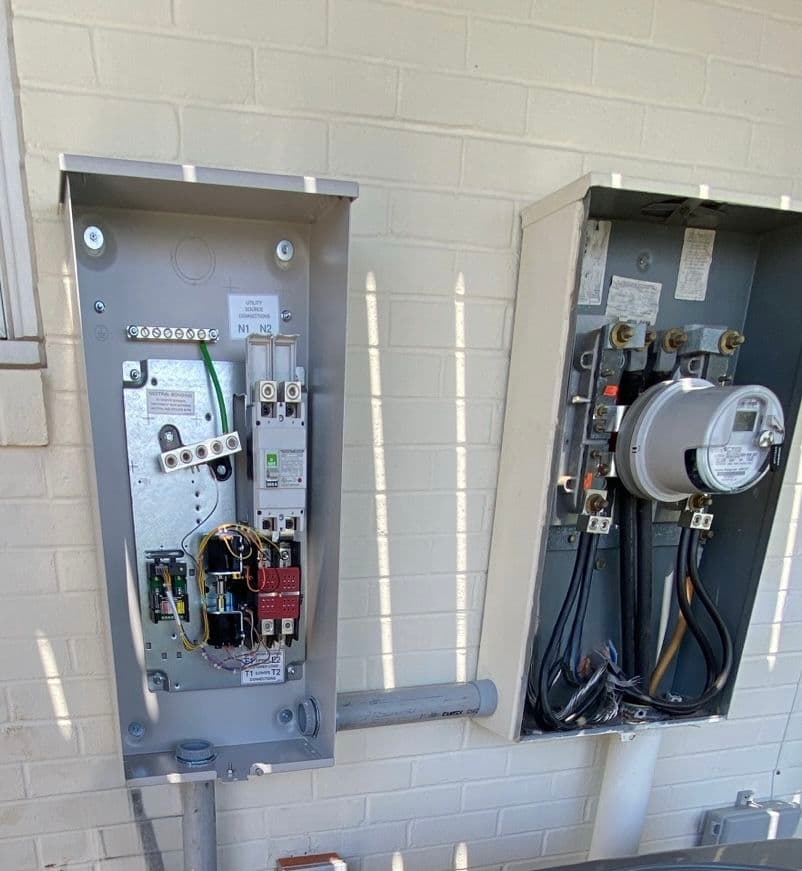 Whole-House Automatic Transfer Switch Install in Suffolk image